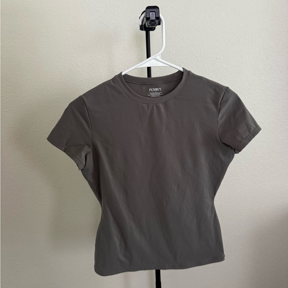 PUMIEY Gray Top